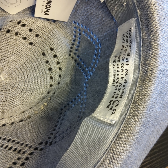 NWT Grey Heather Sonoma Adjustable Knit Hat Firm Price - Picture 4 of 5